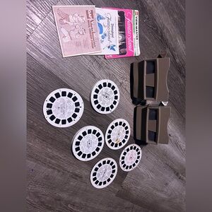 Vintage Brown View-Master Toy Set